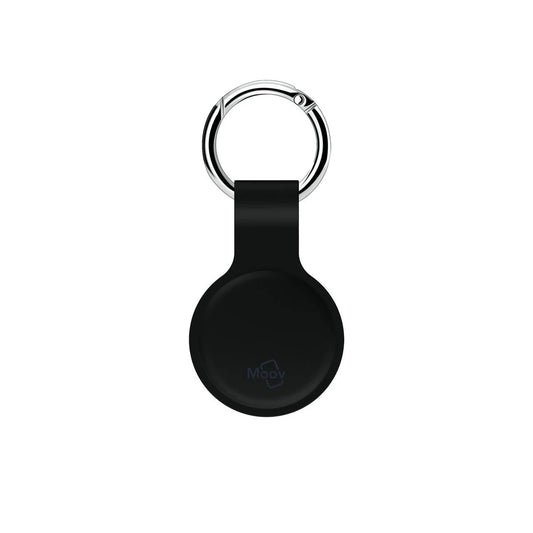 Moov Soft Touch AirTag Keyring - Black