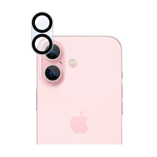 Body Glove Apple iPhone 16 / iPhone 16 Plus Camera Tempered Glass Screen Protector - Black