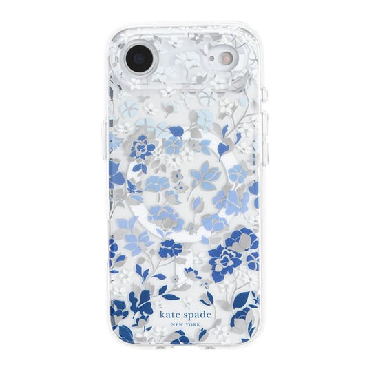 Kate Spade Case with MagSafe for iPhone Air - Flowerbed Blue