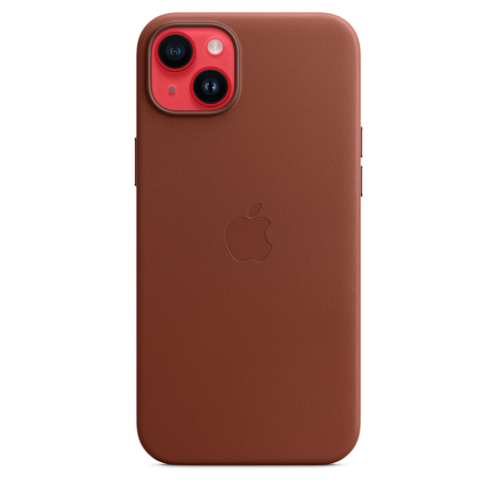 iPhone 14 Plus Leather Case with Magsafe - Umber