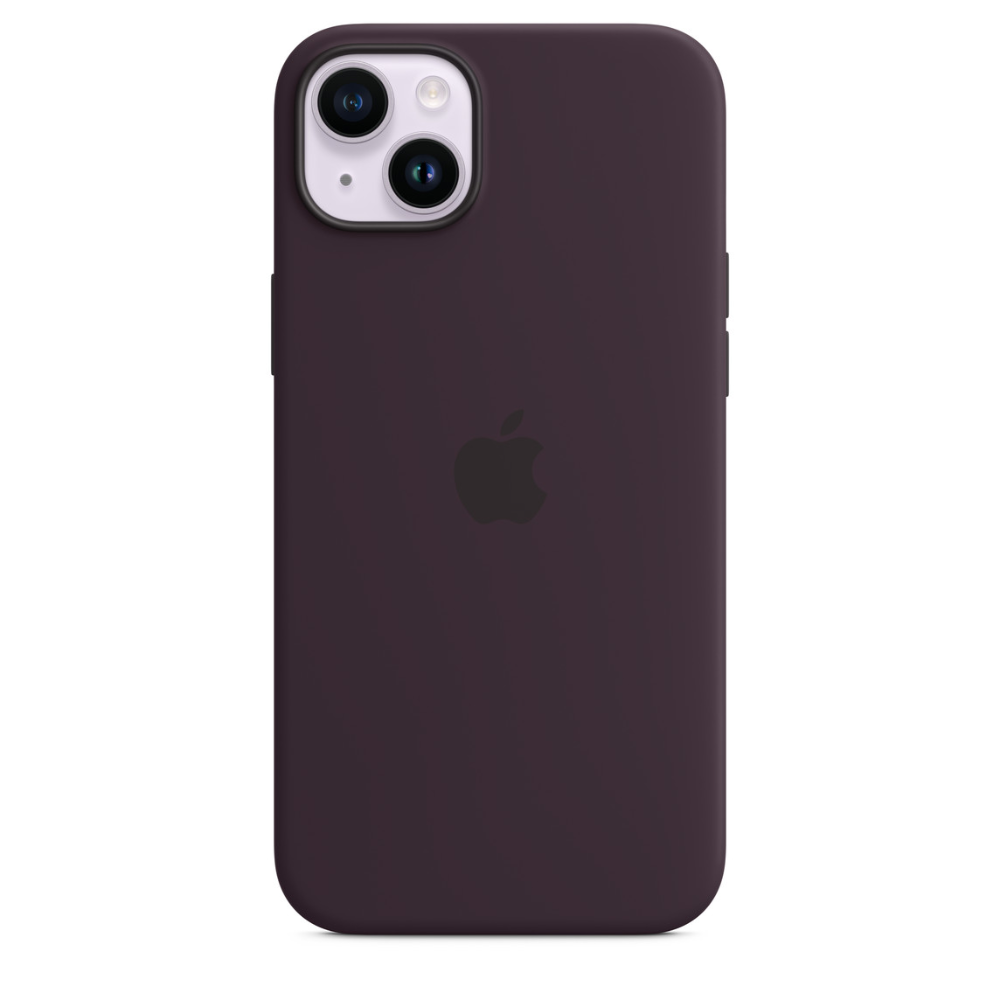 iPhone 14 Plus Silicone Case with Magsafe - Elderberry