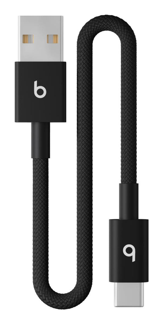 Beats USB-A-C Woven Cable 20 CM - Bolt Black