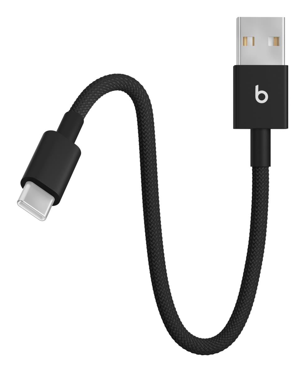 Beats USB-A-C Woven Cable 20 CM - Bolt Black