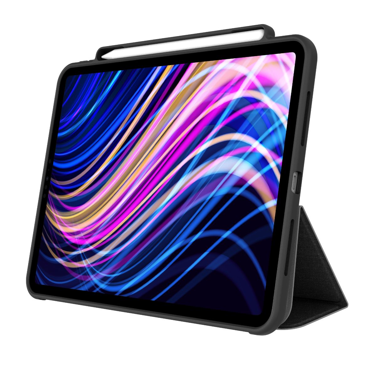 Moov Aspect Tri-Fold Folio Case For iPad Pro 13-inch (M5/M4) - Charcoal grey