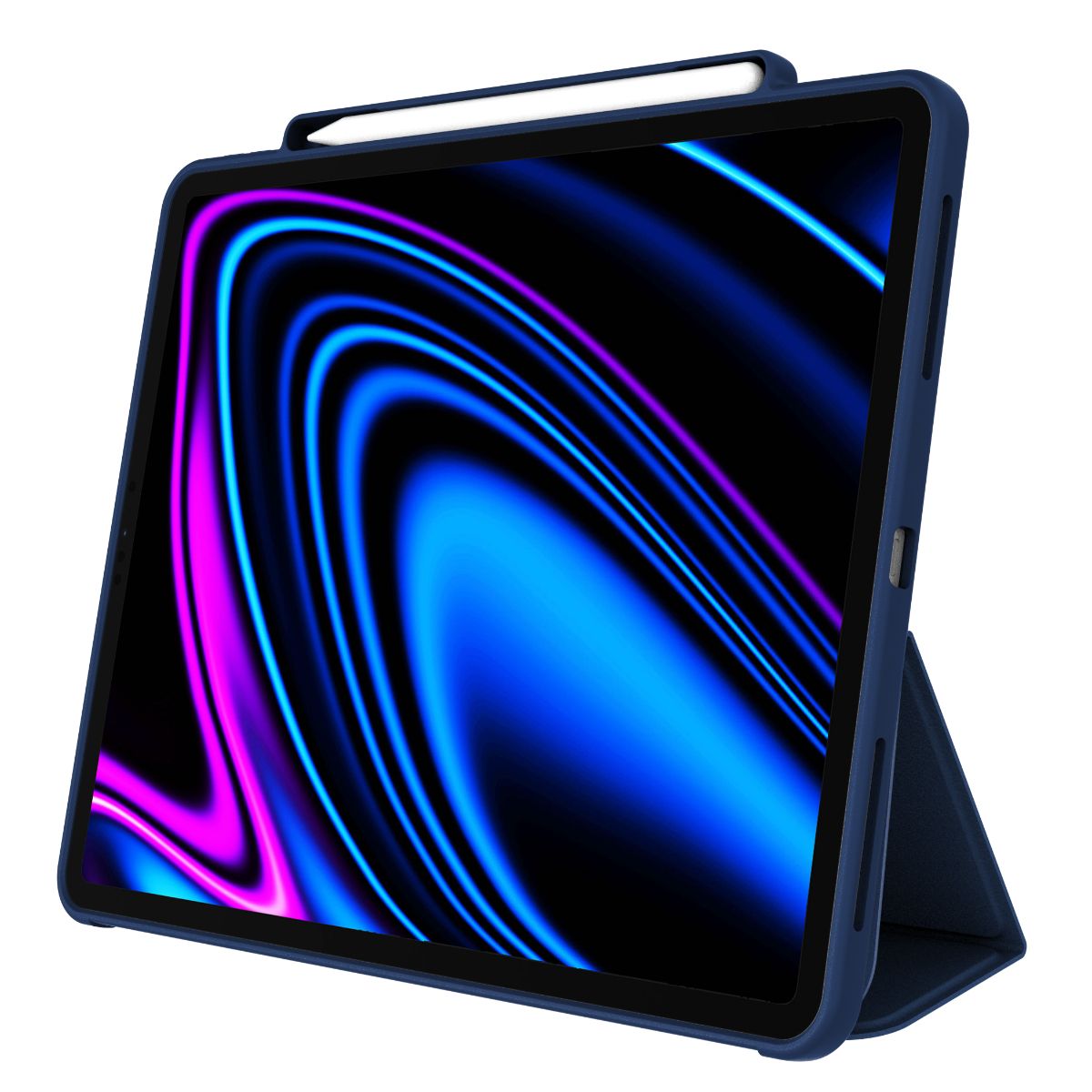 Moov Aspect Tri-Fold Folio Case For iPad Pro 13-inch (M5/M4) - Blue