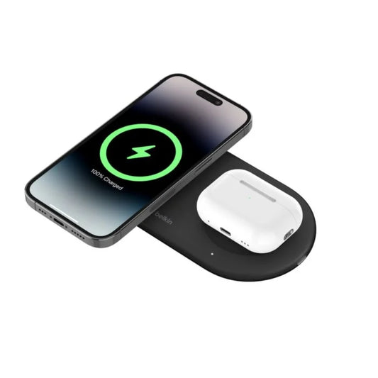Belkin BoostCharge Pro 2-in-1 Wireless Charger - Black