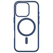 Moov Luxe Edge MagSafe Case for iPhone 16 Pro - Classic Blue