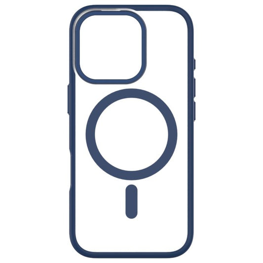 Moov Luxe Edge MagSafe Case for iPhone 16 Pro - Classic Blue