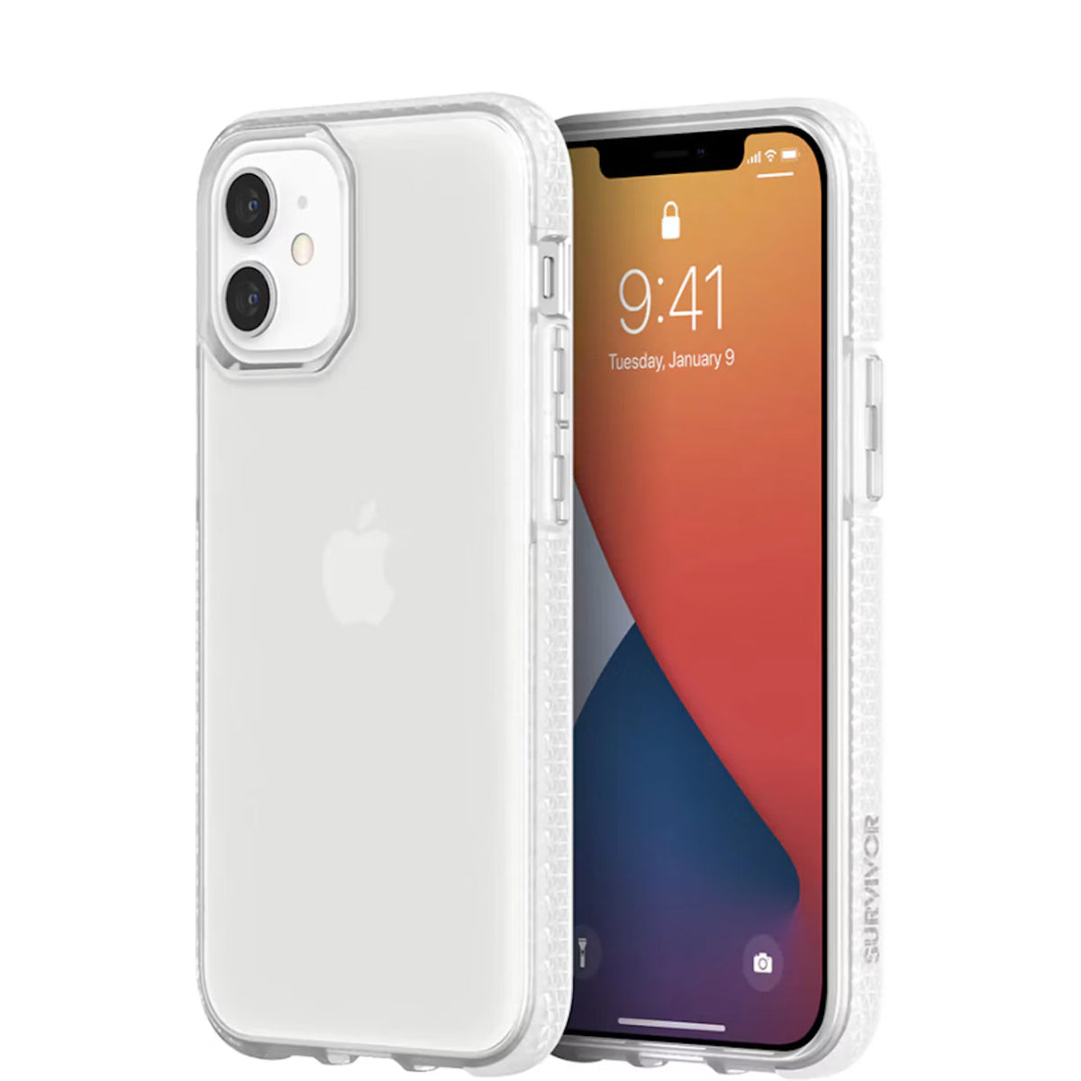 Griffin Survivor Clear for iPhone 12 Mini Clear