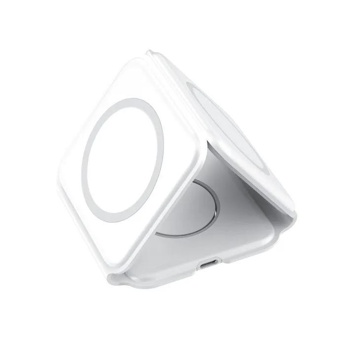 Moov 3-in-1 Foldable Wireless Charger - White - iStore Namibia