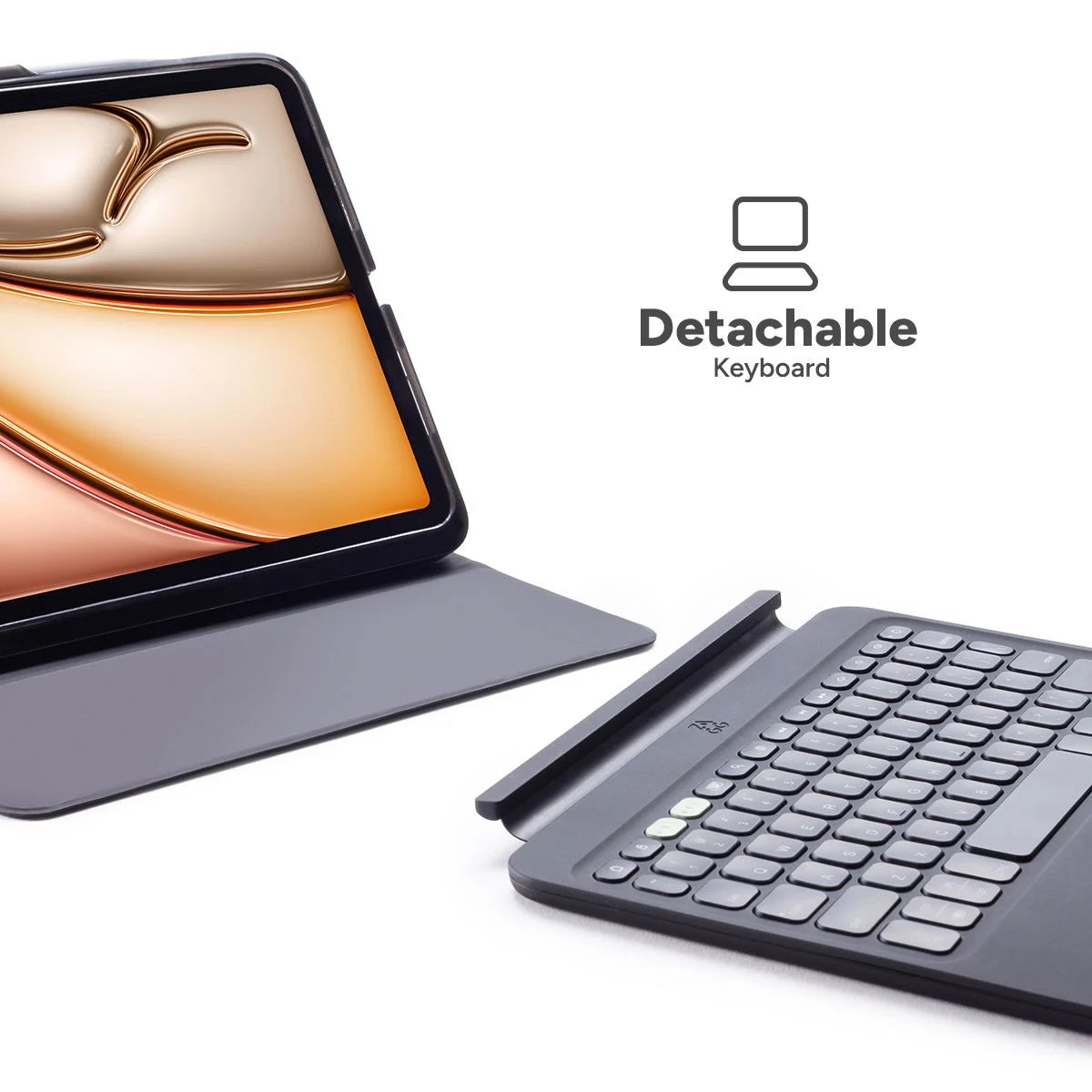 Zagg Keyboard Pro Keys 2 for iPad Air 13-inch (M4/M3/M2) - Black