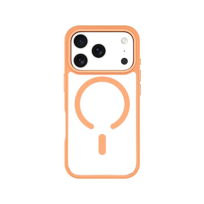 Moov Luxe Edge Case with MagSafe for iPhone 17 Pro - Orange