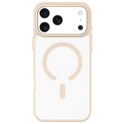 Moov Luxe Edge Case with MagSafe for iPhone 17 Pro Max- Gold Beige