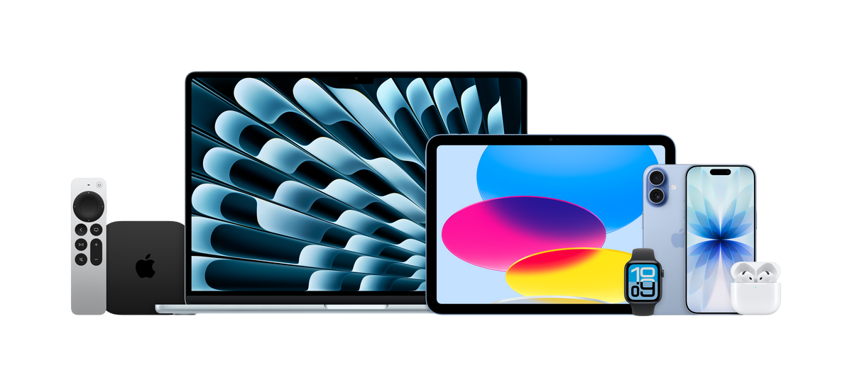 Apple products available from iStore