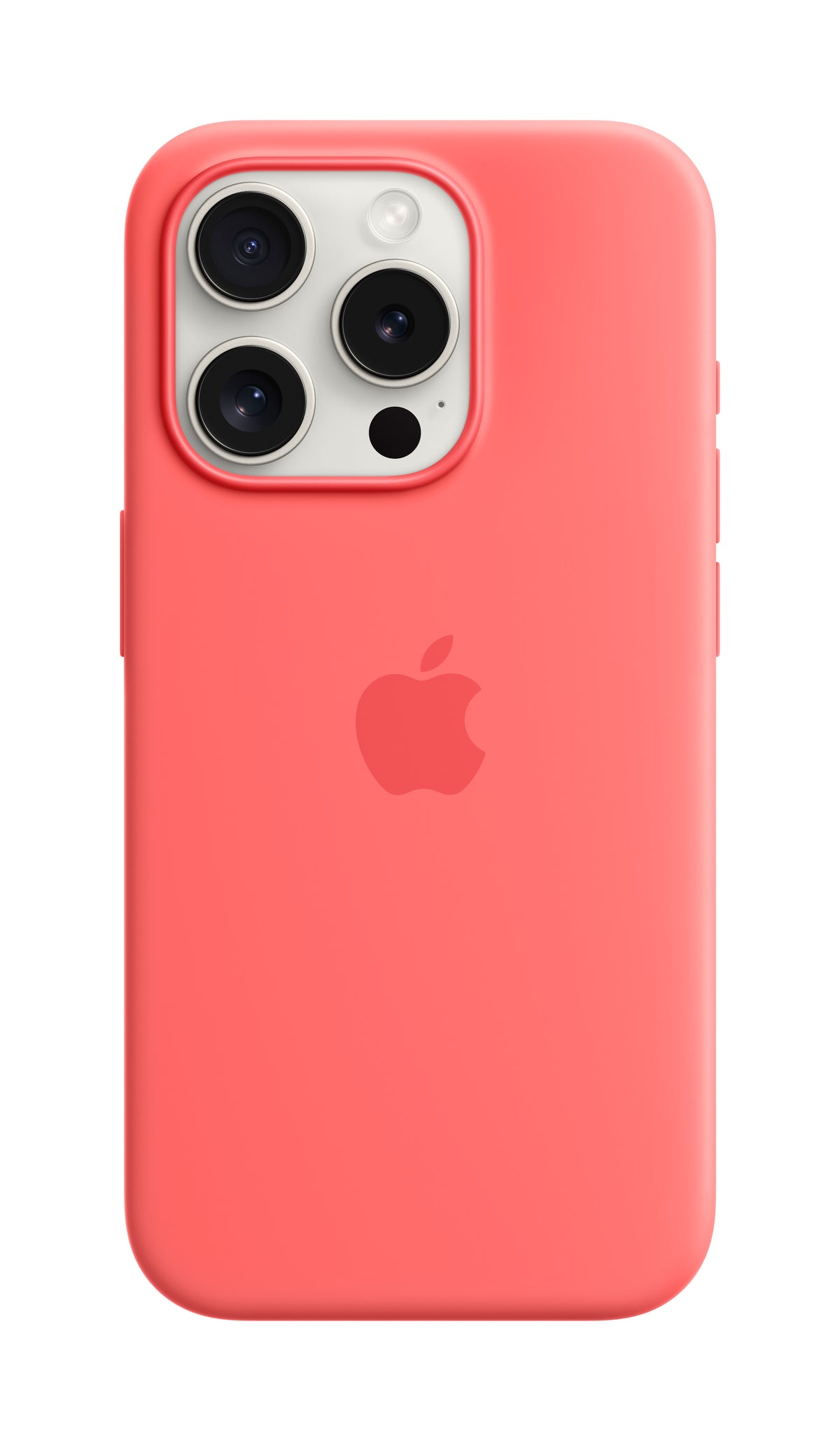 Apple iPhone 15 Pro Silicon Case - Guava