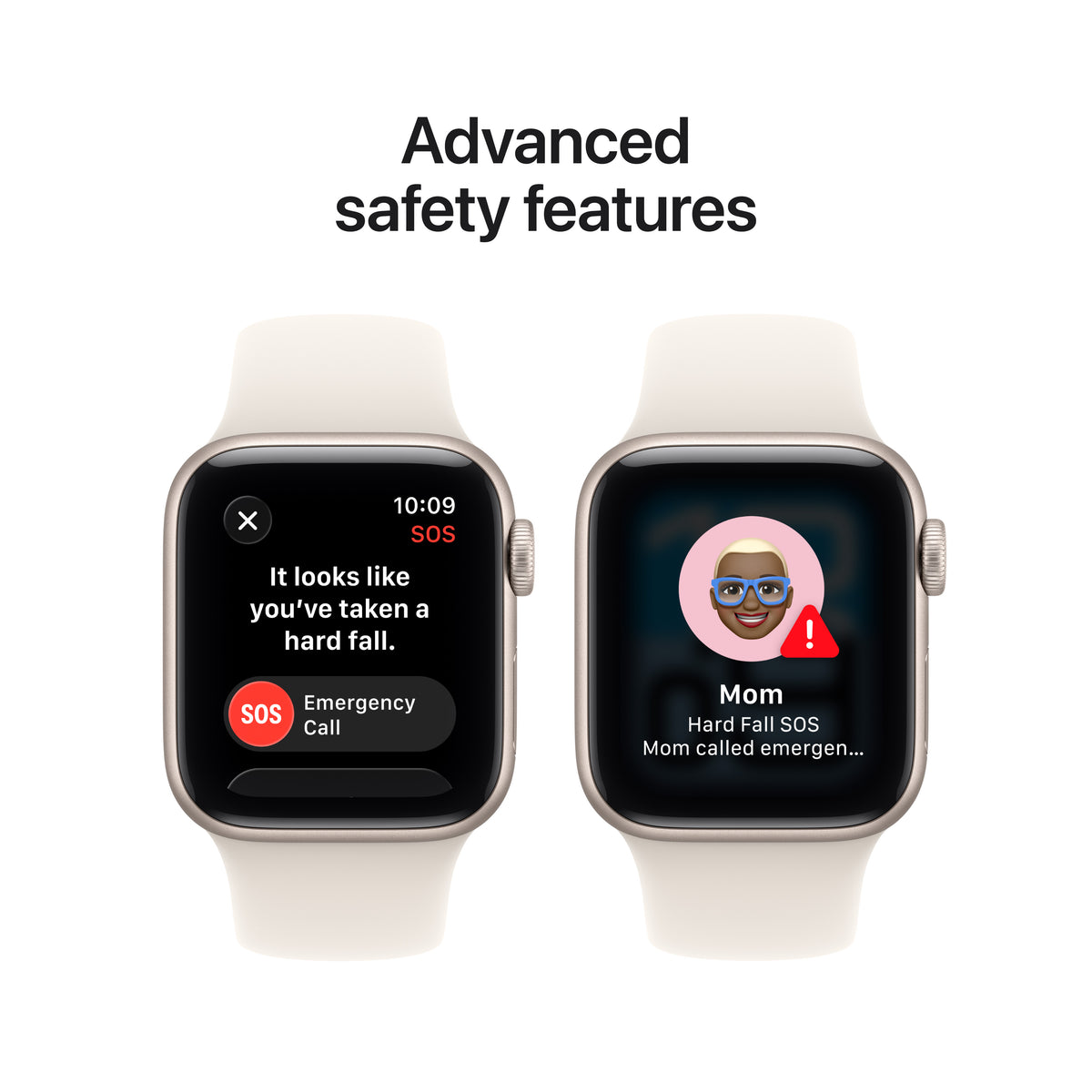 Apple Watch SE 3 GPS 40mm Starlight Aluminium Case with Starlight Sport Band - S/M