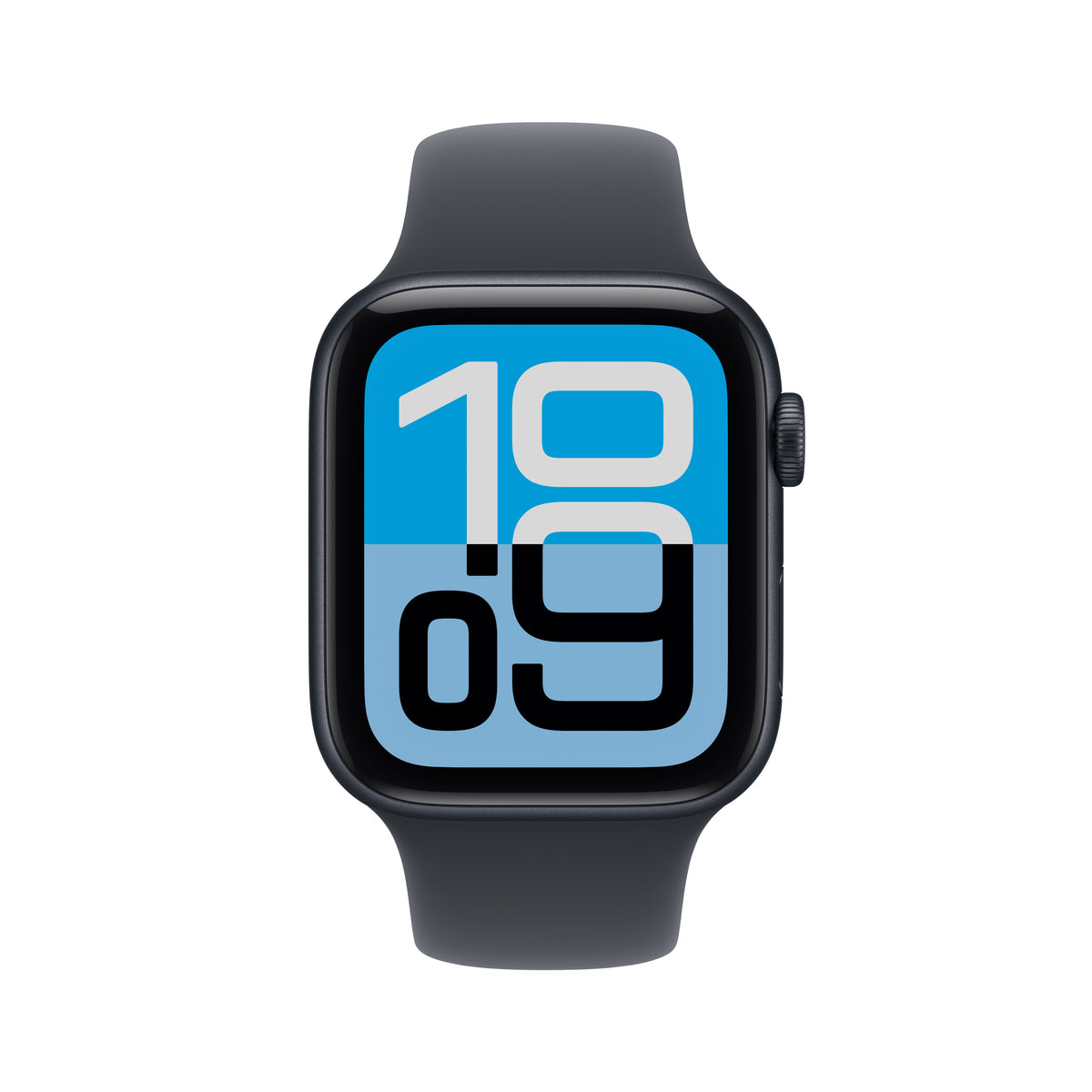 Apple Watch SE 3 GPS 44mm Midnight Aluminium Case with Midnight Sport Band - S/M