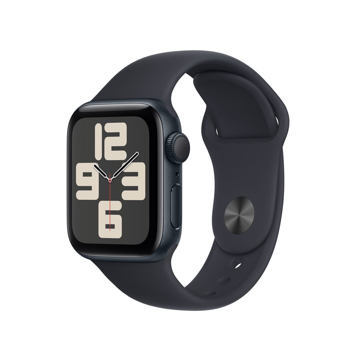 Apple Watch SE 40mm GPS Midnight Aluminium Case With Midnight Sport Band S/M
