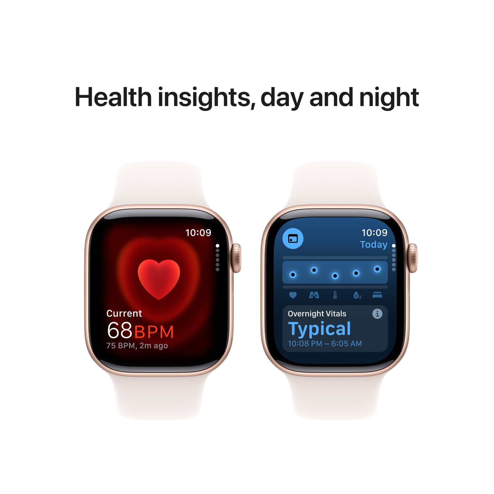 Apple Watch Series 10 GPS 42mm Rose Gold Aluminium Case with Light Blu iStore Namibia