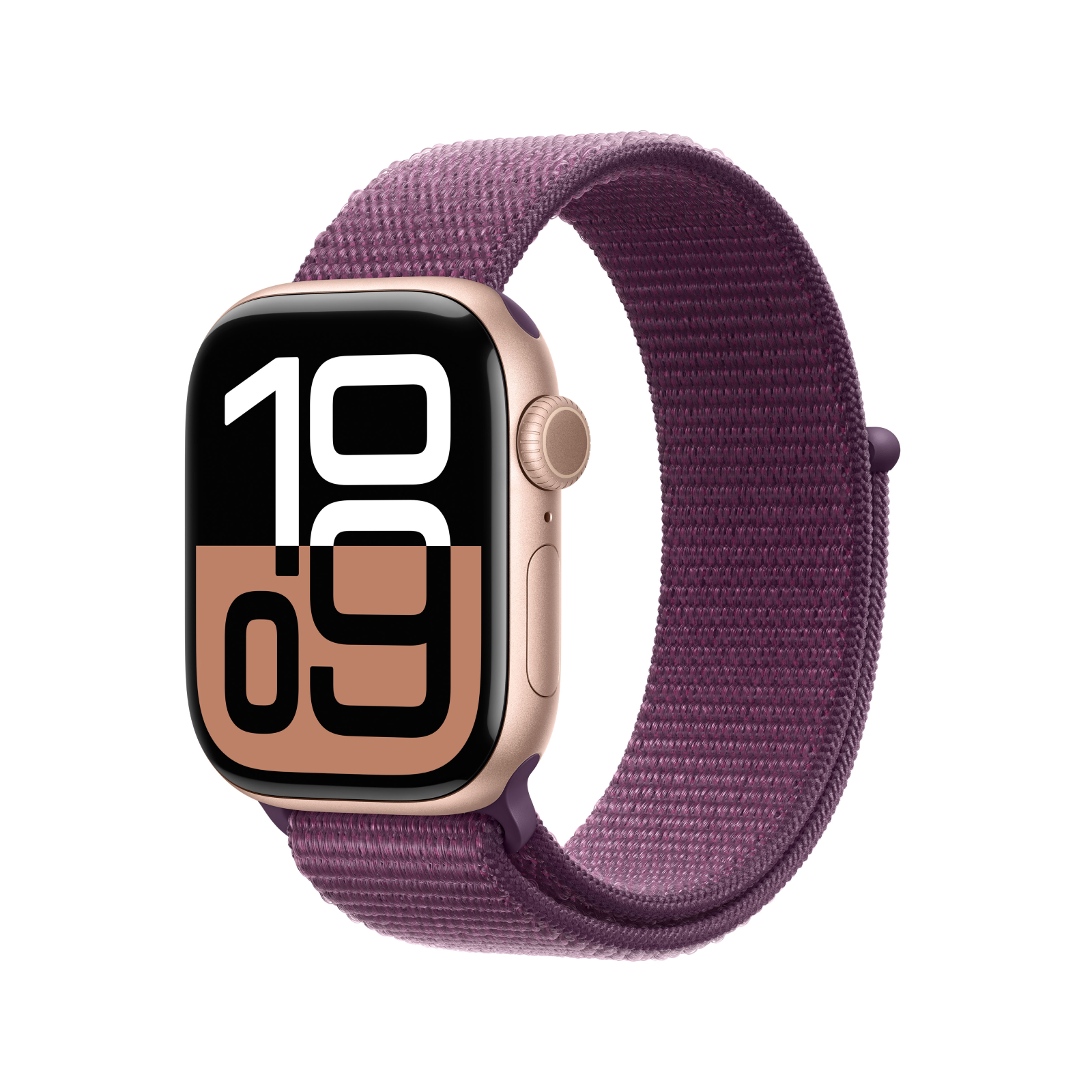 Apple Watch Series 10 GPS 42mm Rose Gold Aluminium Case with Plum Spor iStore Namibia