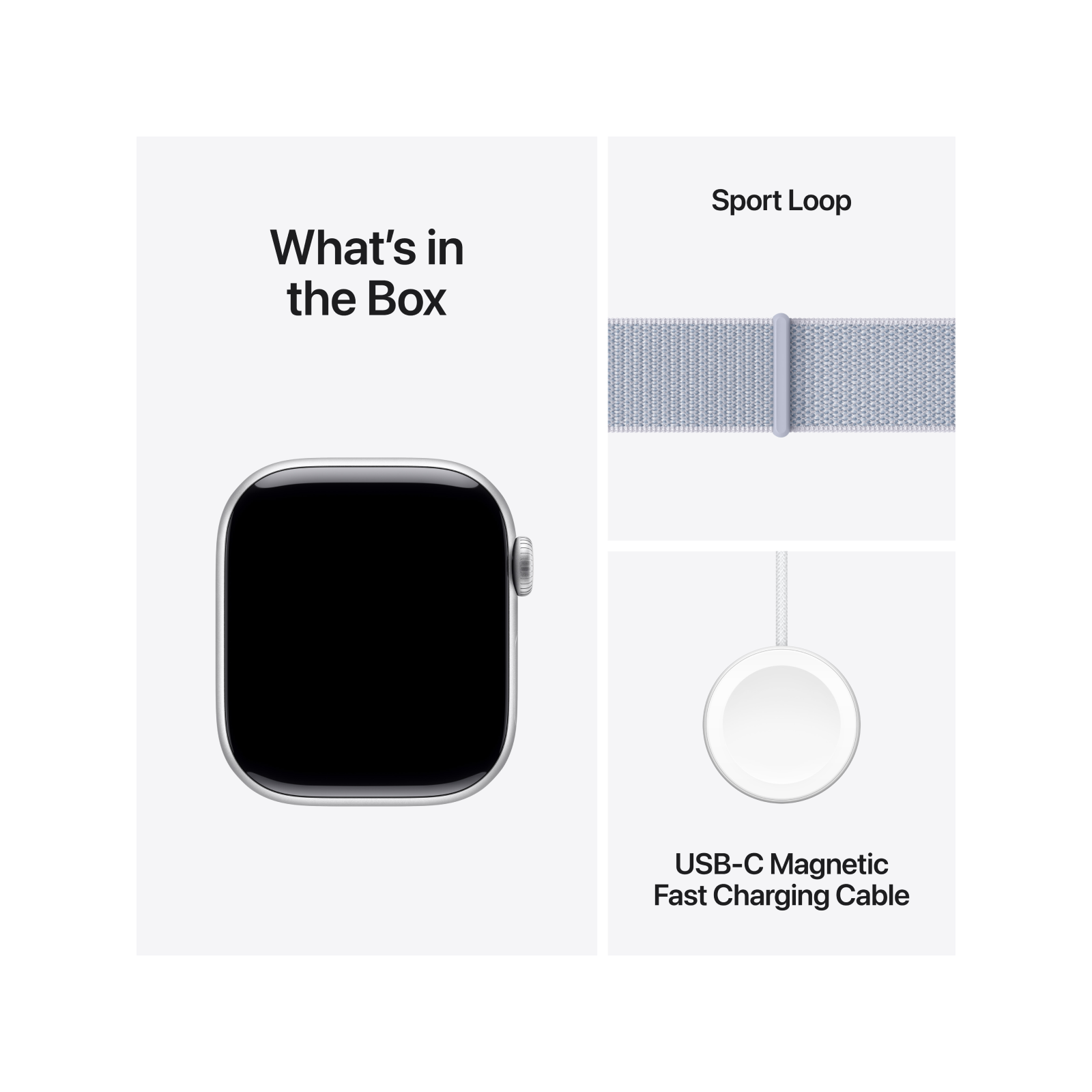 Apple Watch Series 10 GPS 42mm Silver Aluminium Case with Blue Cloud S iStore Namibia