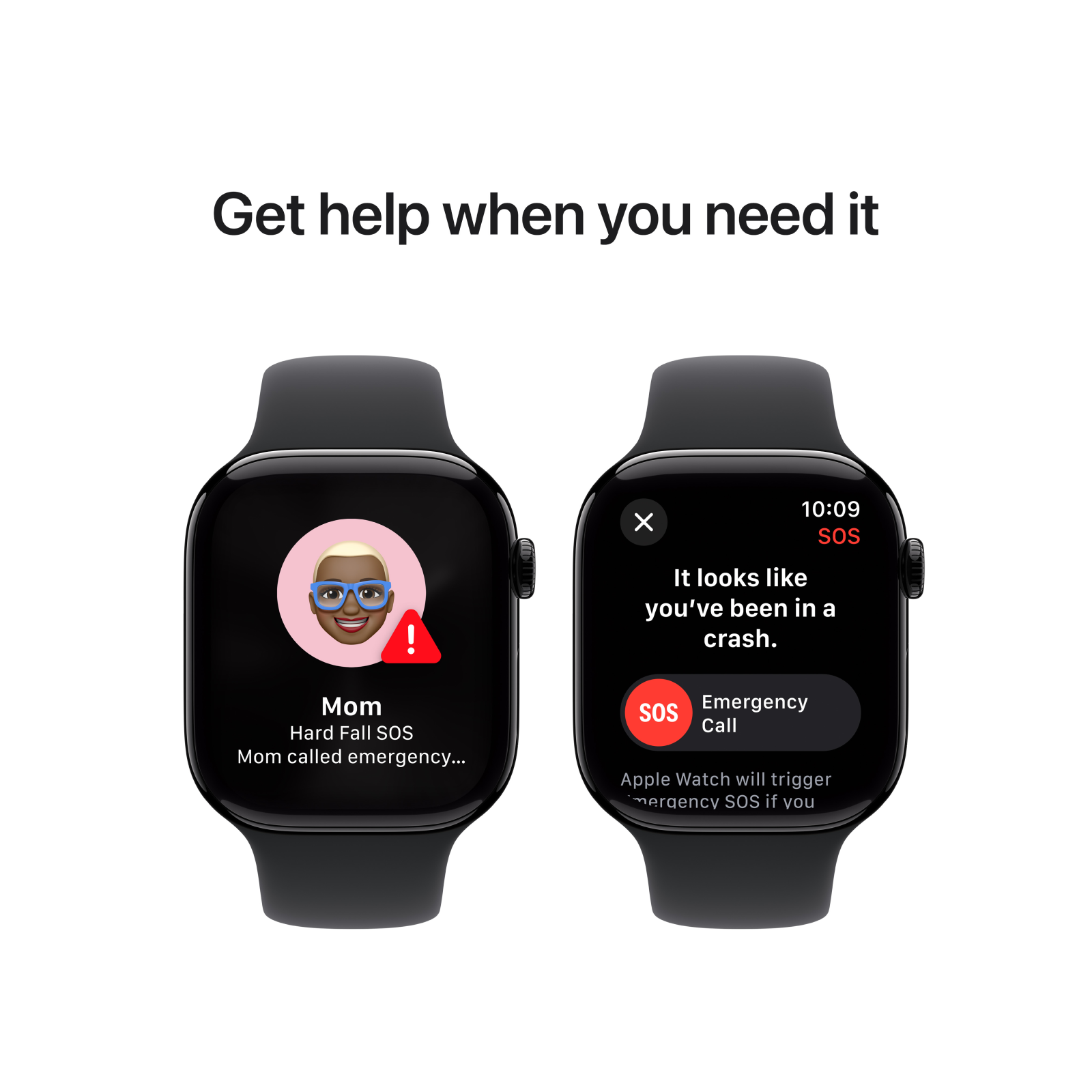 Apple Watch Series 10 GPS 46mm Jet Black Aluminium Case with Black