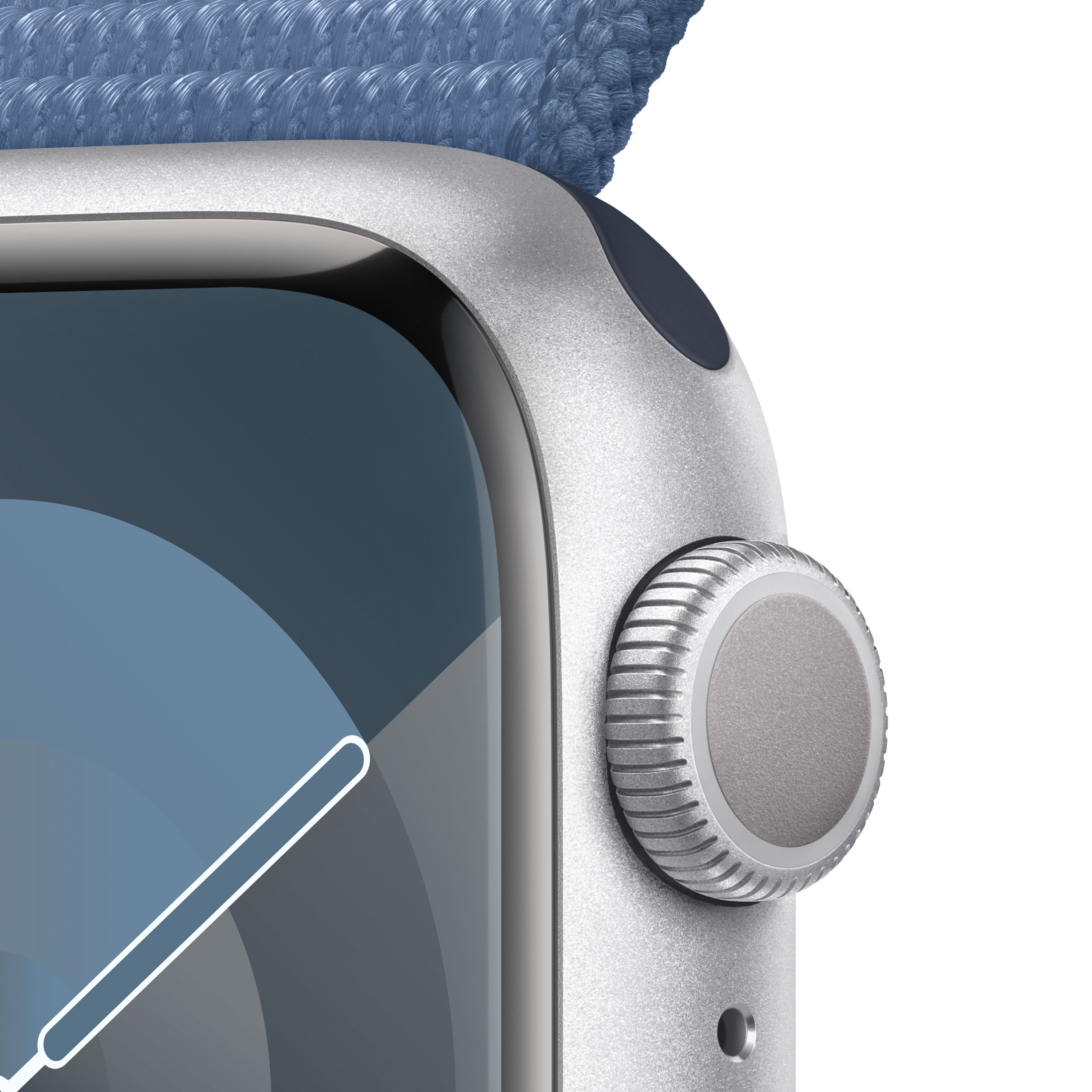Apple Watch Series 9 GPS 41mm Silver Aluminium Case with Apple Watch Series 9 GPS 41mm Silver Aluminium Case with