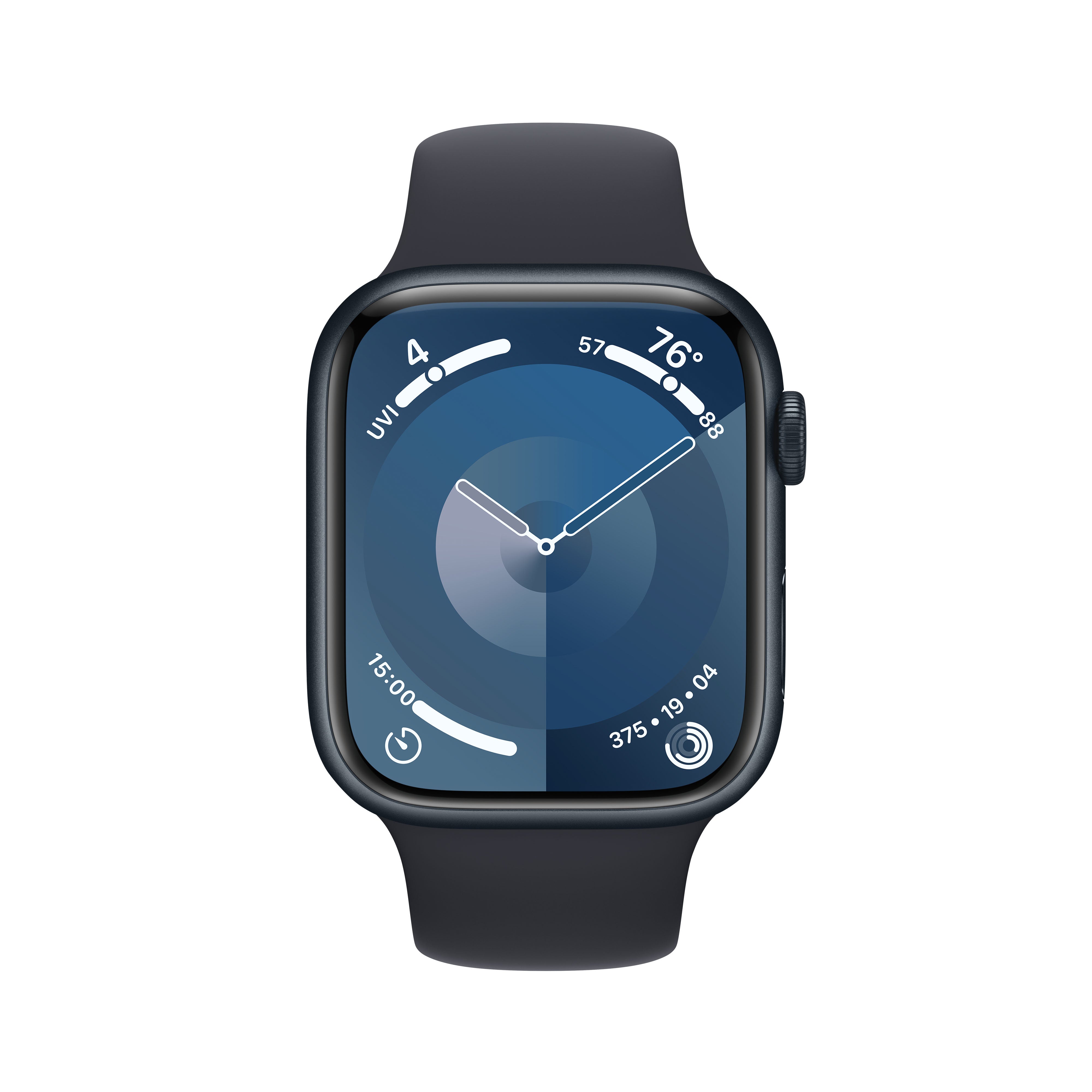Apple Watch Series 9 GPS 45mm Midnight Aluminium Case with