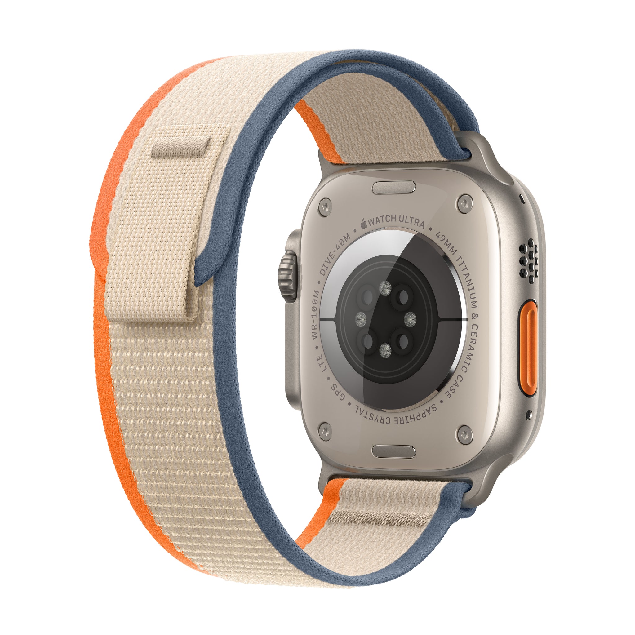 Apple Watch Ultra 2 GPS + Cellular, 49mm Titanium Case with Orange