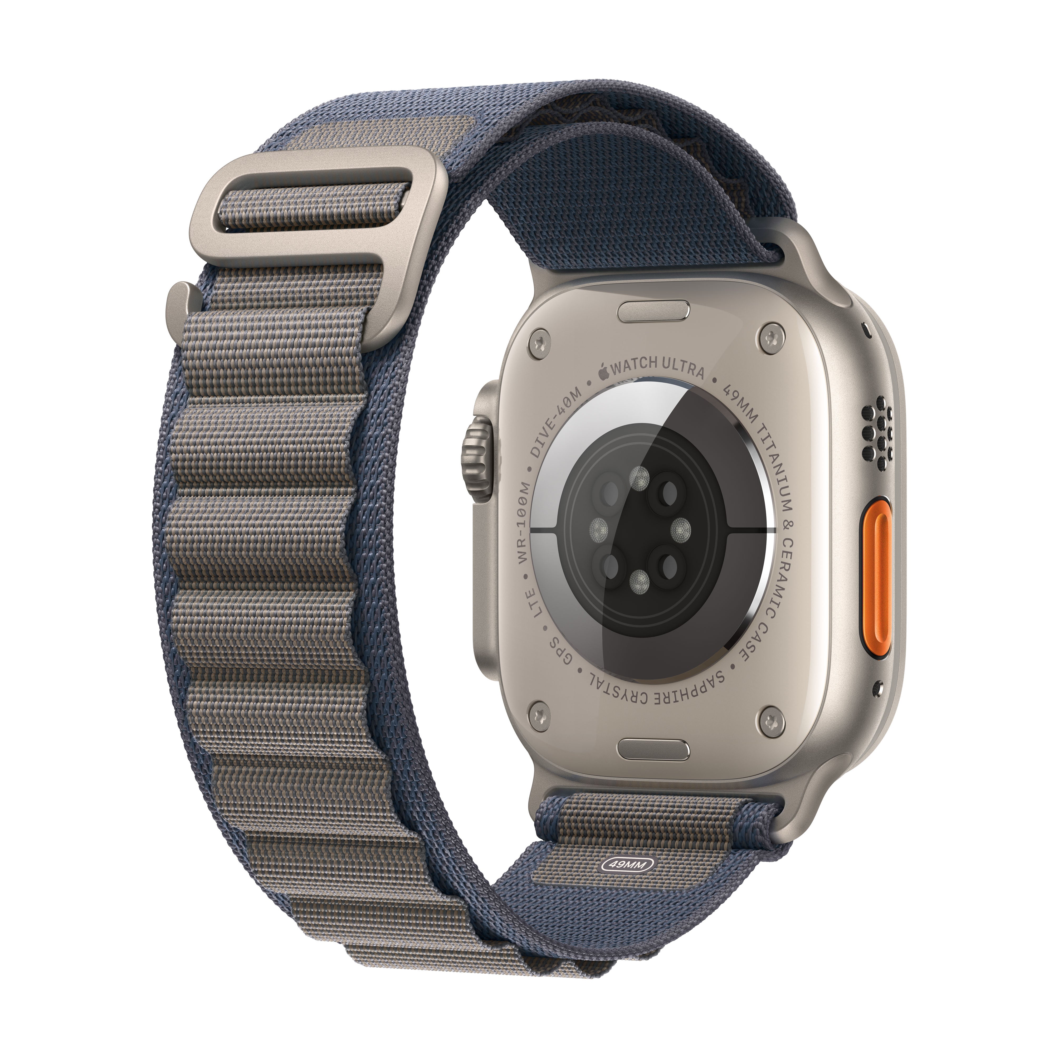 Alpin Watch Titanium Case with Cellular, + Ultra 49mm 2 - iStore Blue GPS Namibia Apple