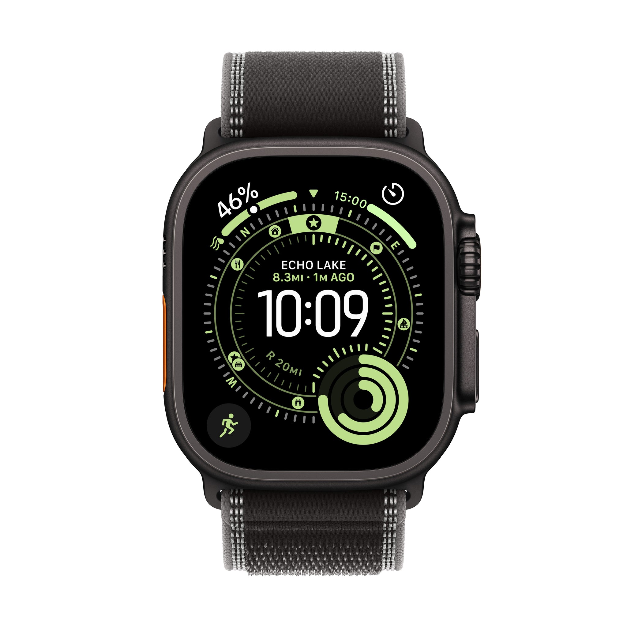 Apple Watch Ultra 3 GPS + Cellular 49mm Black Titanium Case with
