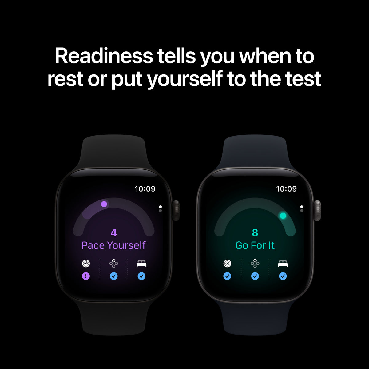 Apple Watch Series 12 GPS 46mm Black Aluminium Case with Black Sport Band - M/L