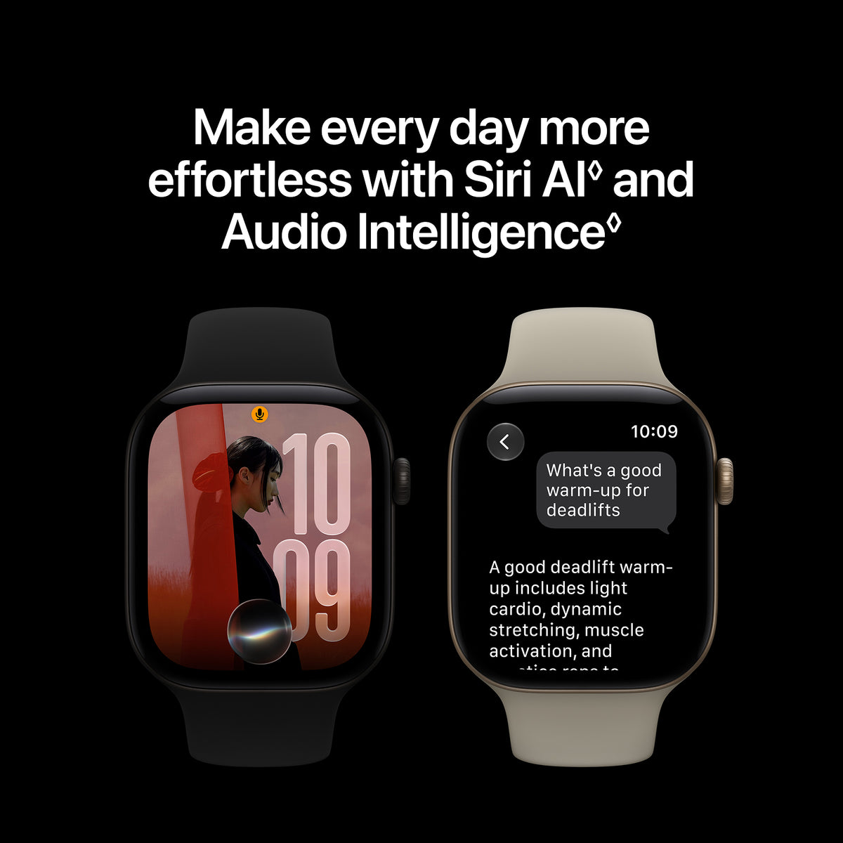 Apple Watch Series 12 GPS 46mm Dark Bronze Aluminium Case with Dark Bronze Milanese Loop - S/M