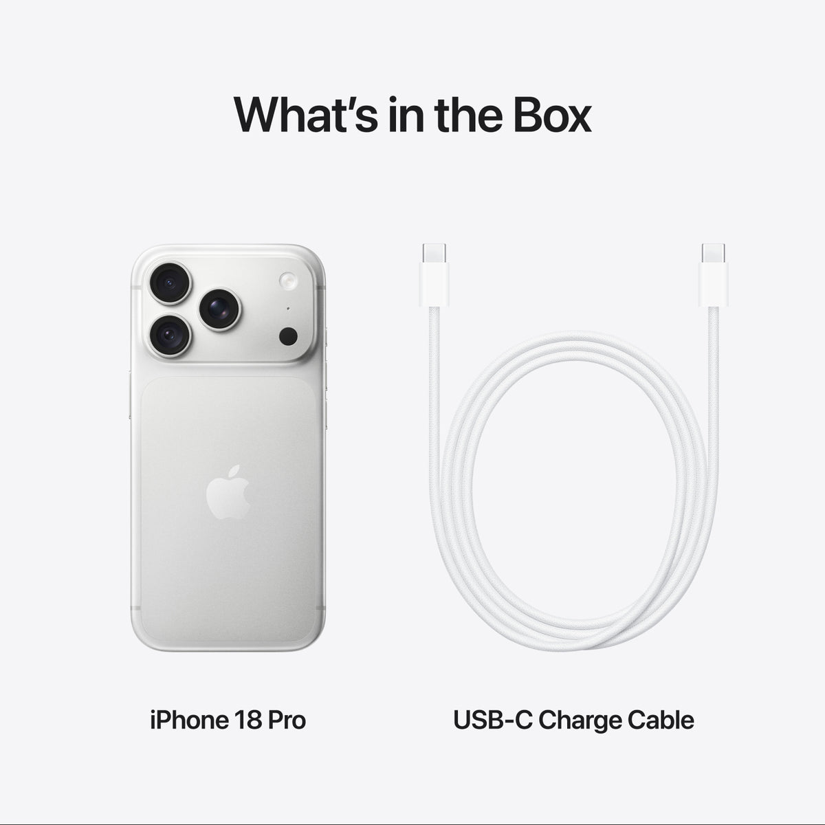 iPhone 18 Pro 256GB Silver