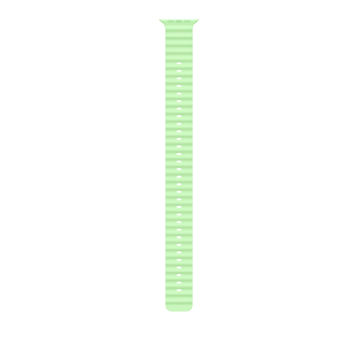 49mm-neon-green-ocean-band-extension-natural-titanium-finish_MGCG4