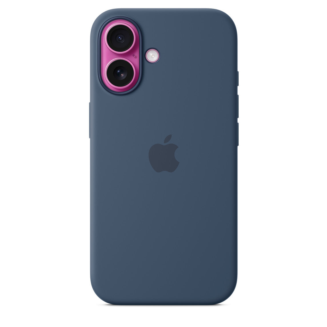 iPhone 16 Silicone Case with MagSafe – Denim