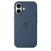 iPhone 16 Silicone Case with MagSafe – Denim