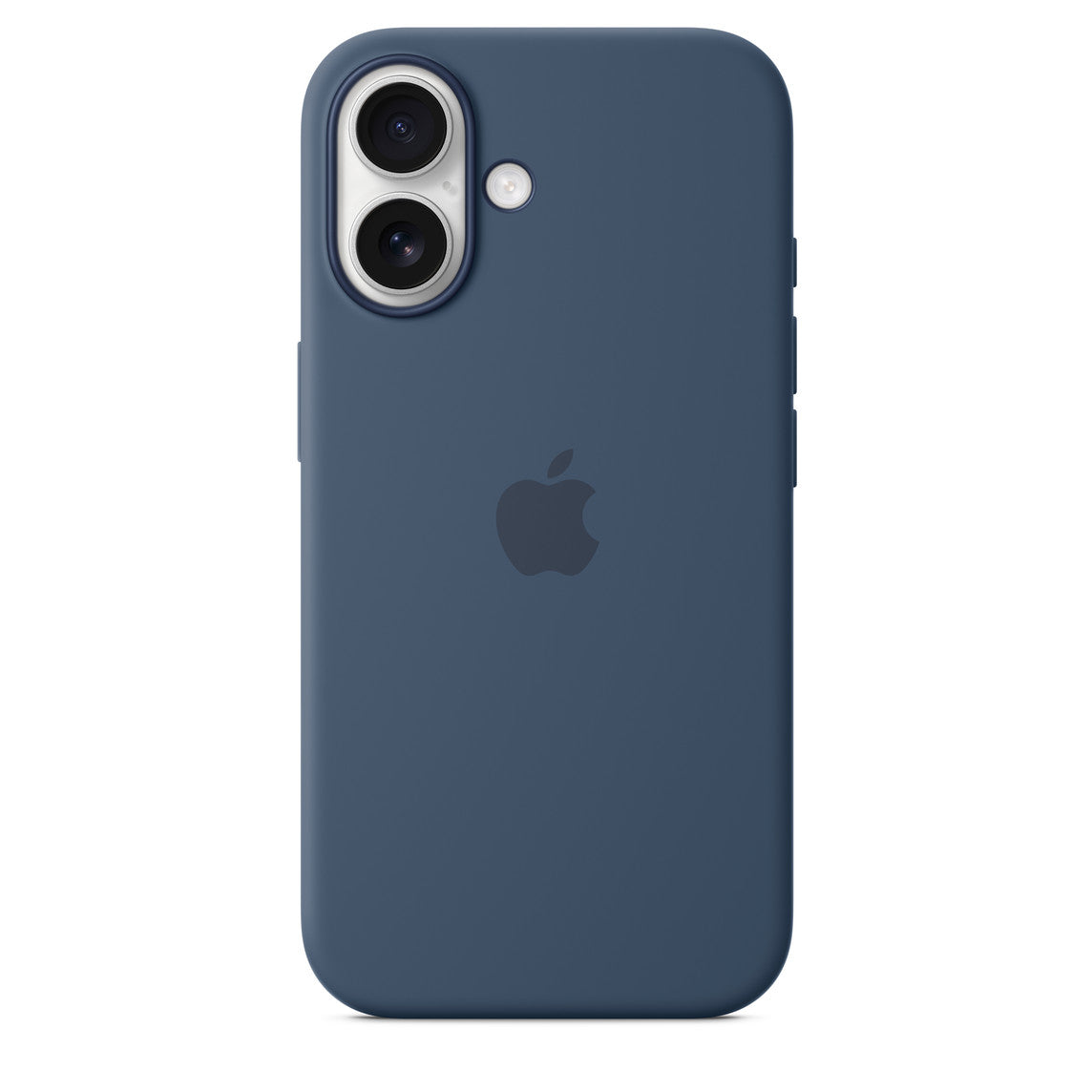 iPhone 16 Silicone Case with MagSafe – Denim