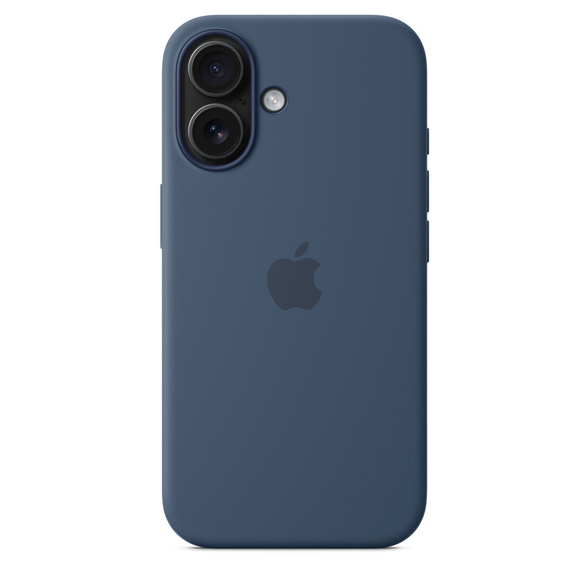 iPhone 16 Silicone Case with MagSafe – Denim