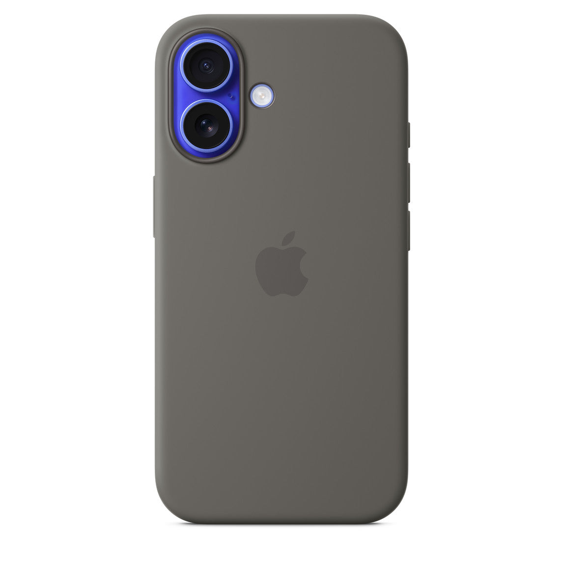 iPhone 16 Silicone Case with MagSafe – Stone Gray