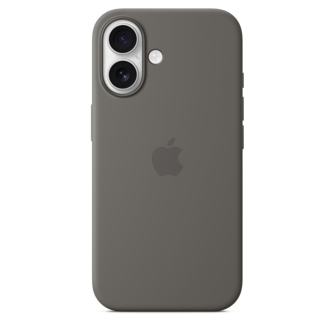 iPhone 16 Silicone Case with MagSafe – Stone Gray