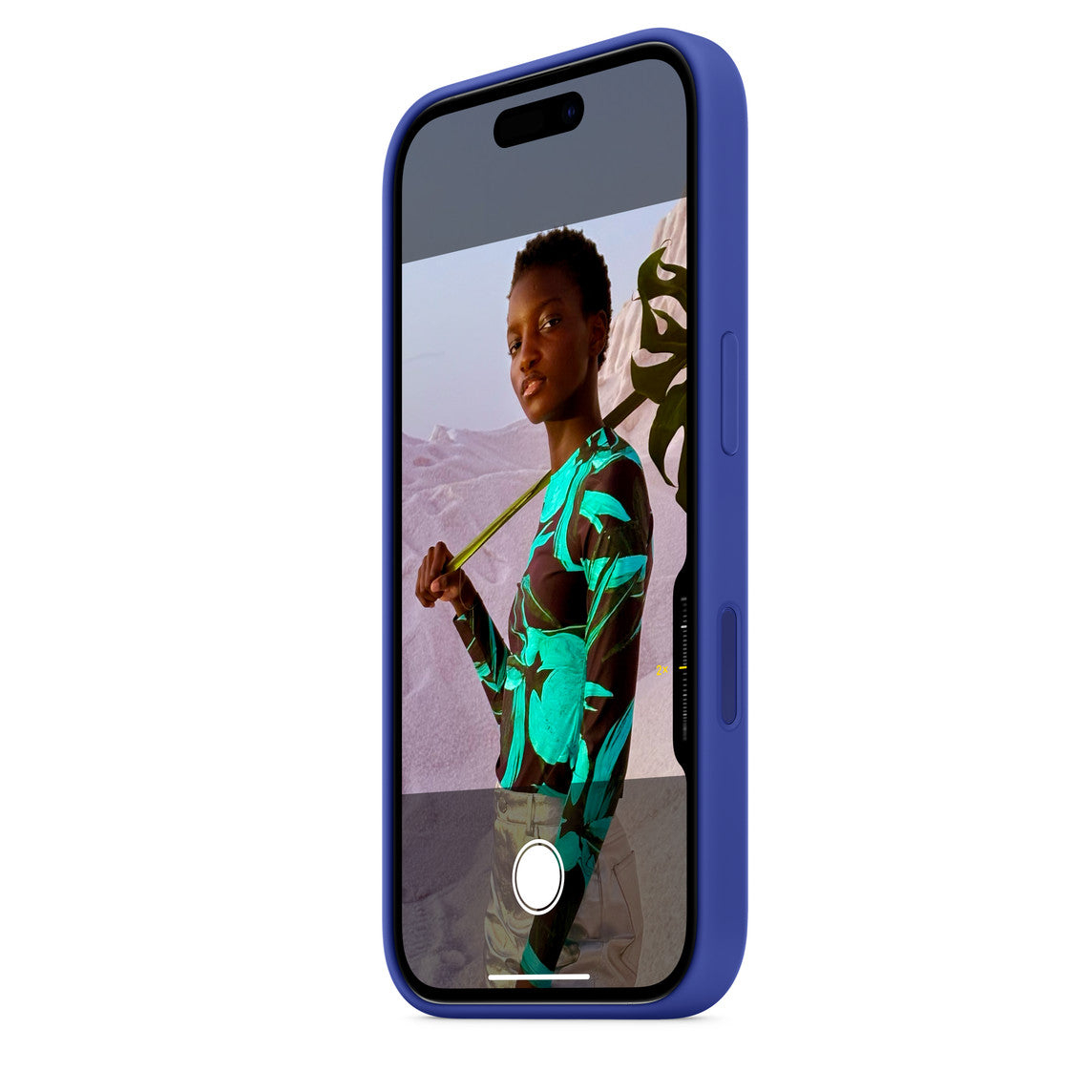 iPhone 16 Silicone Case with MagSafe – Ultramarine