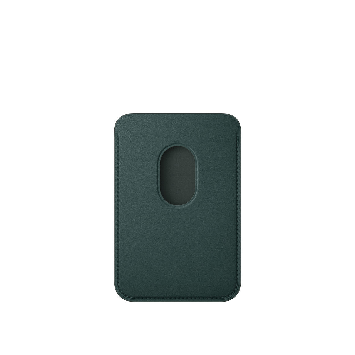 iPhone Finewoven wallet with MAGSAFE - Dark Green