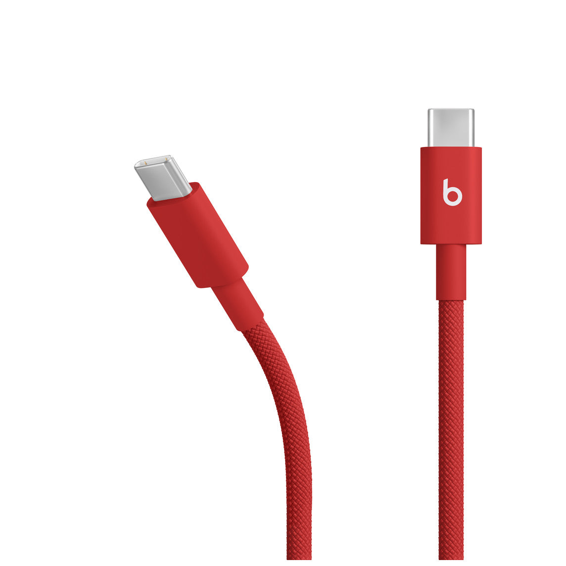 Beats USB-C to USB-C Woven Cable (1.5 m / 5 ft) – Rapid Red