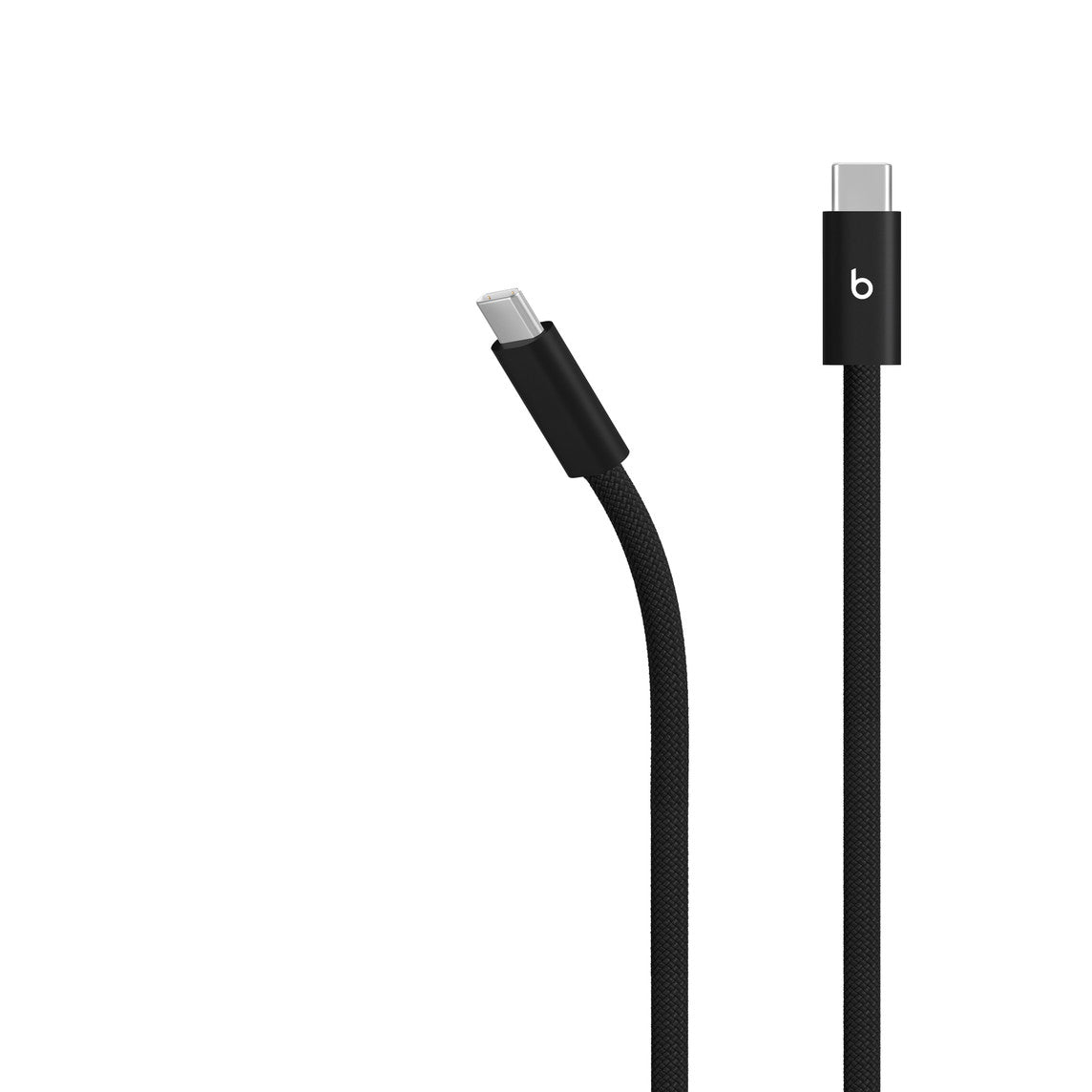 Beats USB‑C to USB‑C Woven Cable (3 m / 10 ft) – Bolt Black