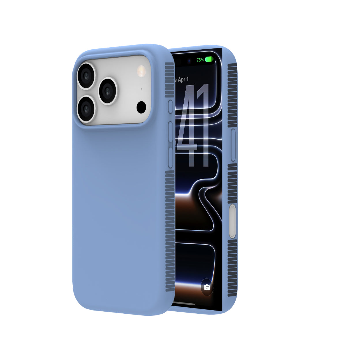 Moov SoftTouch Case with MagSafe for iPhone 18 Pro Max / 17 Pro Max - Light Blue - iStore Namibia