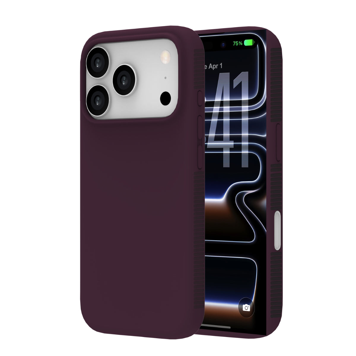 Moov SoftTouch Case with MagSafe for iPhone 18 Pro Max / 17 Pro Max - Dark Cherry