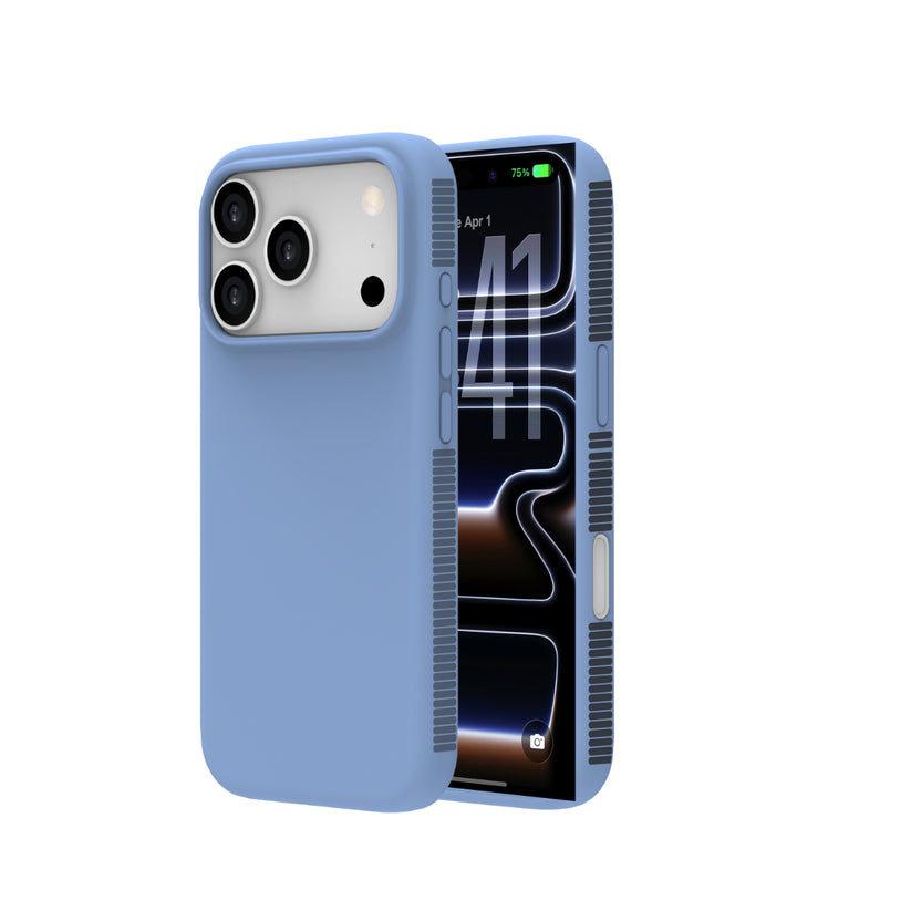 Moov SoftTouch Case with MagSafe for iPhone 18 Pro/17 Pro - Light Blue - iStore Namibia