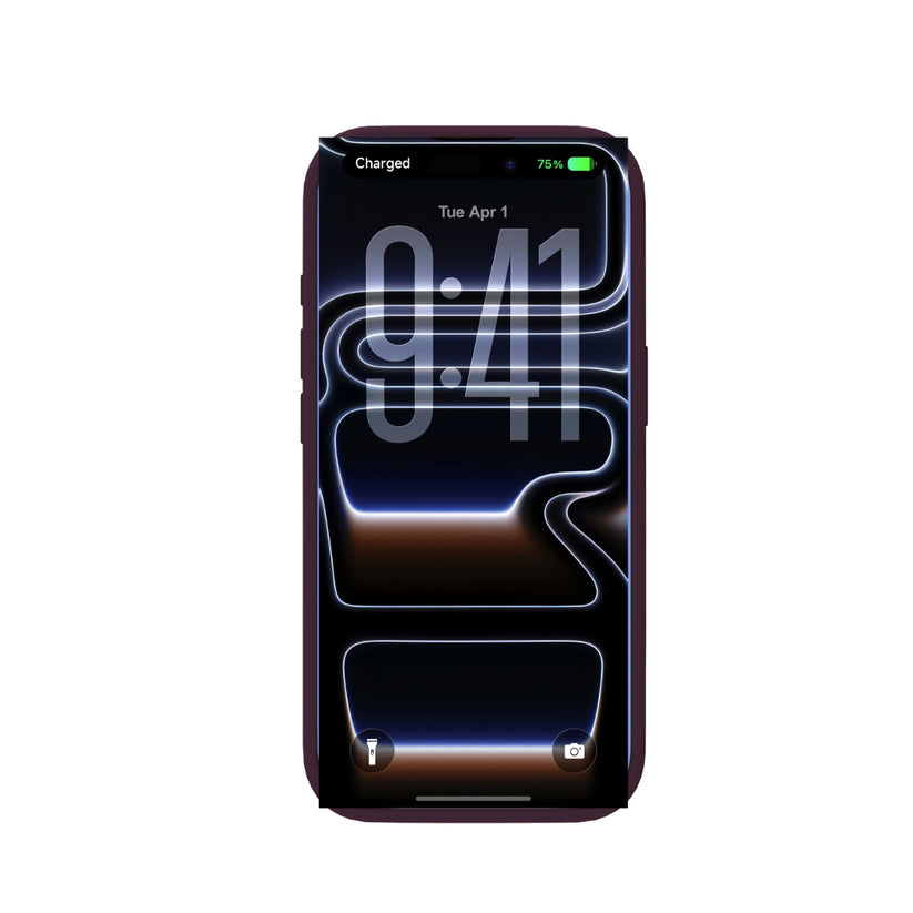 Moov SoftTouch Case with MagSafe for iPhone 18Pro / 17Pro - Dark Cherry - iStore Namibia