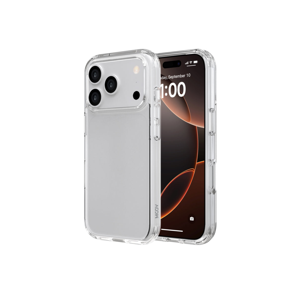 Moov ClearSafe Case for iPhone 18 Pro / 17 Pro